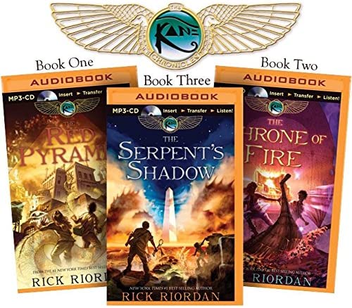 Rick Riordan's The Kane Chronicles (Bundle): The Red Pyramid, The Throne of Fire, The Serpent's Shadow