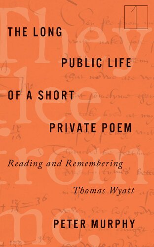 The Long Public Life of a Short Private Poem