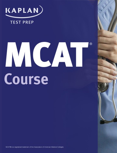 Kaplan MCAT Lesson Book