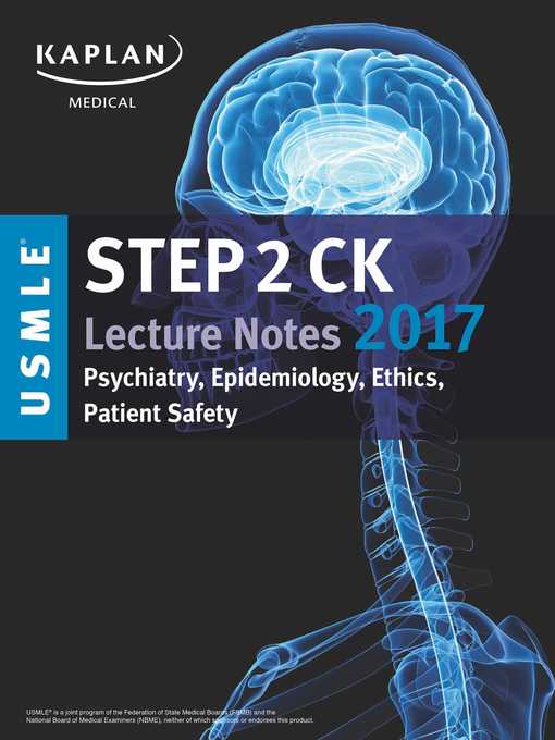 USMLE Step 2 CK Lecture Notes 2017