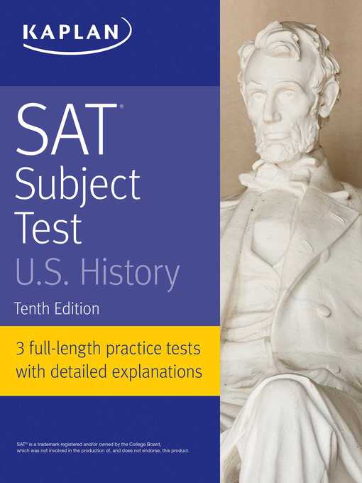 SAT Subject Test U.S. History