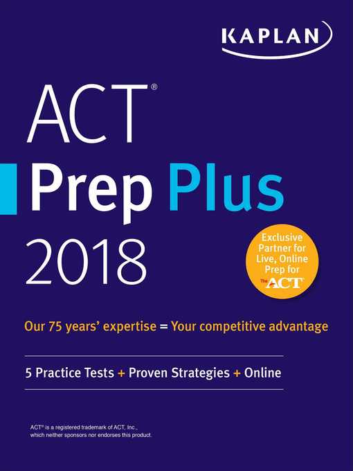 ACT Prep Plus 2018