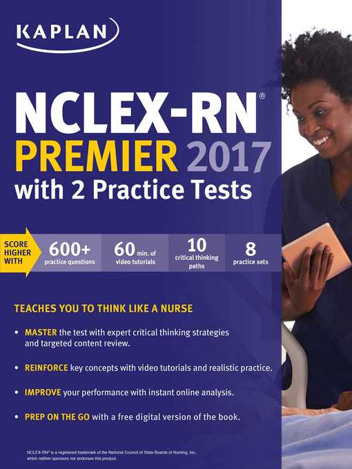 NCLEX-RN Premier 2017 with 2 Practice Tests