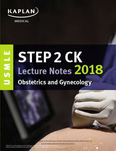 USMLE Step 2 CK Lecture Notes 2018