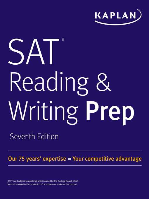 SAT Reading & Writing Prep