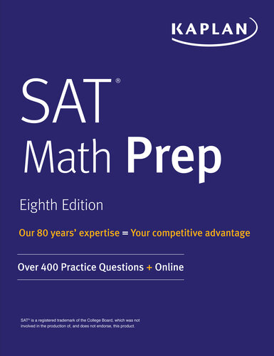 Math Workbook for the SAT