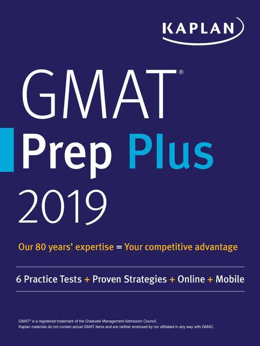 GMAT Prep Plus 2019