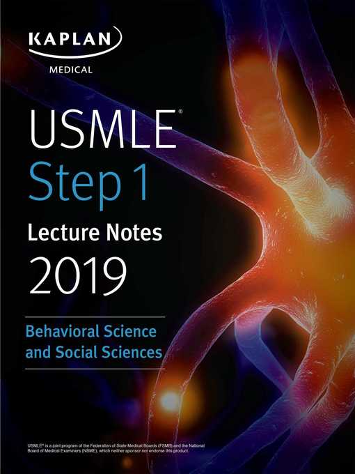 USMLE Step 1 Lecture Notes 2019