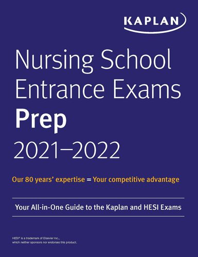 Nursing School Entrance Exams Prep 2021-2022