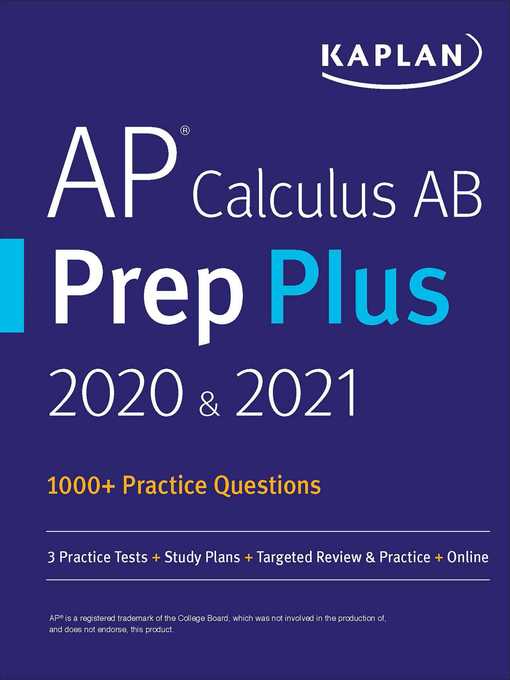 AP Calculus AB Prep Plus 2020 & 2021