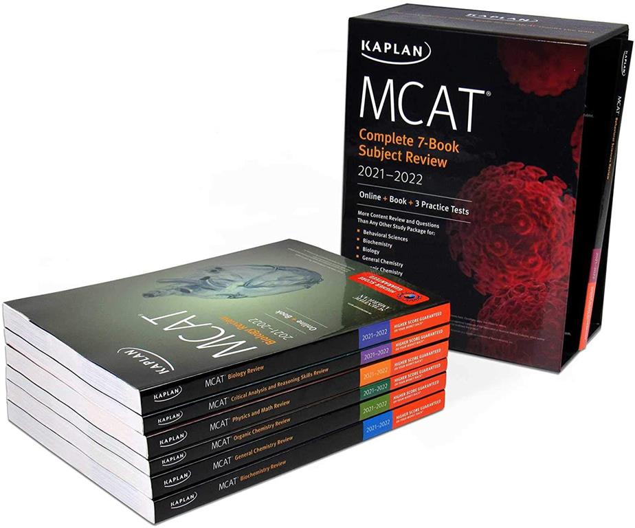 MCAT Complete 7-Book Subject Review 2021-2022