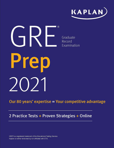 GRE Prep 2021