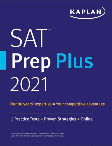 SAT Prep Plus 2021