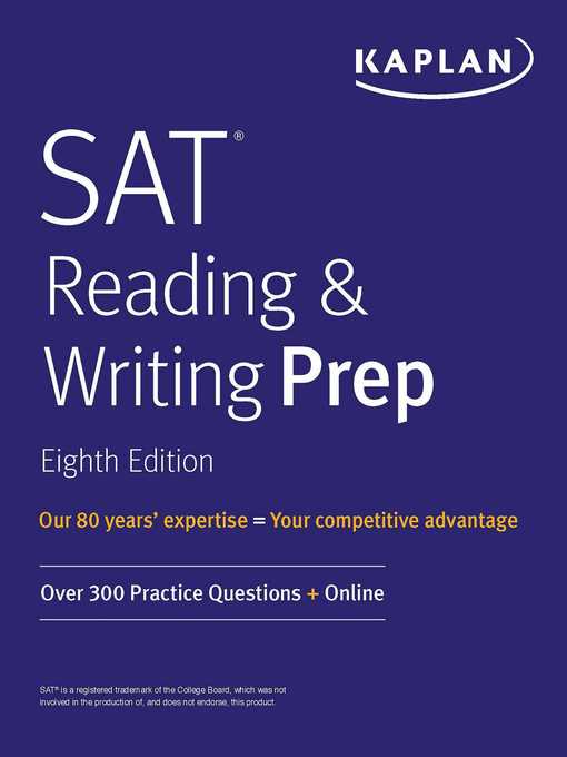 SAT Reading & Writing Prep