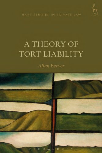 A Theory of Tort Liability