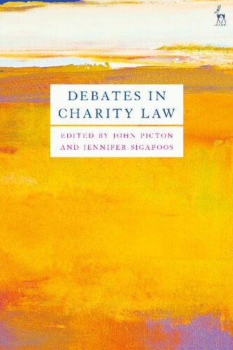 Debates in charity law