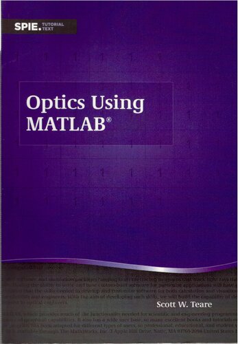 Optics Using MATLAB