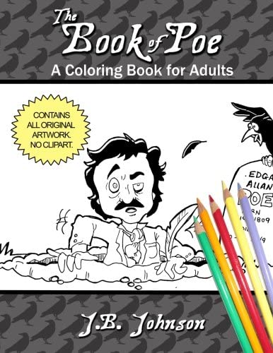 The Book of Poe: A Coloring Book for Adults (Chroma Tomes) (Volume 9)