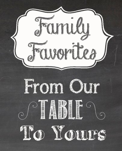 Family Favorites Cookbook