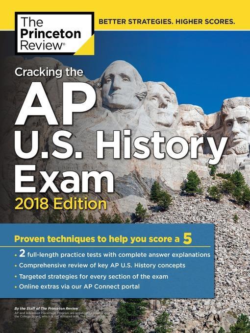 Cracking the AP U.S. History Exam, 2018 Edition