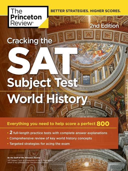 Cracking the SAT Subject Test in World History