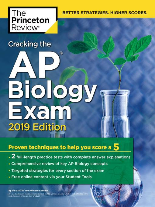 Cracking the AP Biology Exam, 2019 Edition