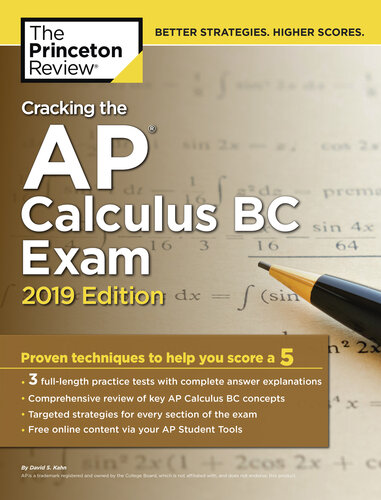 Cracking the AP Calculus BC Exam, 2019 Edition