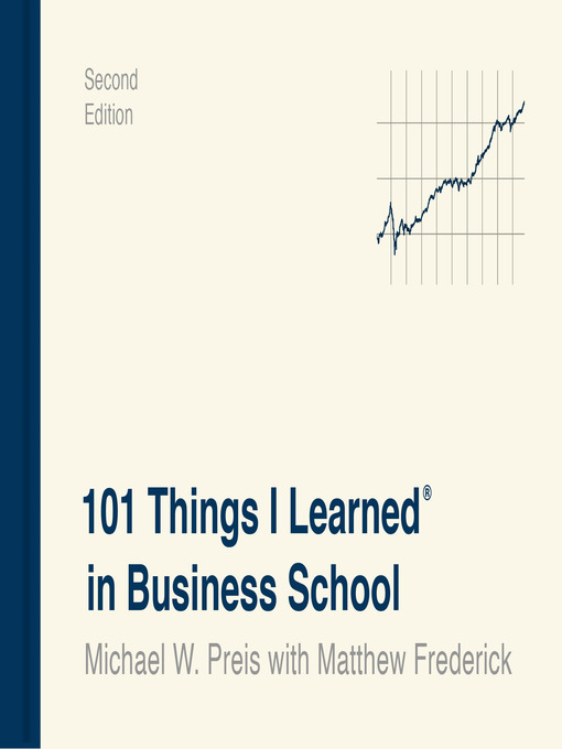 101 Things I Learned in Business School ®