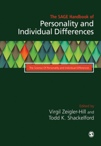 The Sage Handbook of Personality and Individual Differences