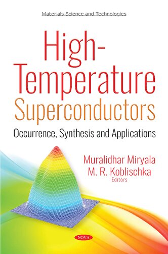 High-temperature superconductors : occurrence, synthesis and applications