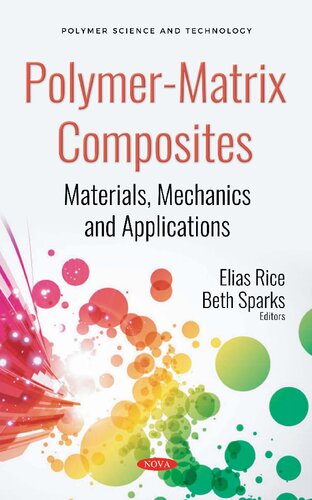 Polymer-matrix composites : materials, mechanics and applications