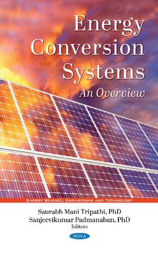 Energy conversion systems : an overview