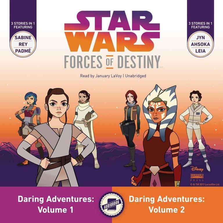 Star Wars Forces of Destiny Daring Adventures: Volumes 1 &amp; 2 (Star Wars: Forces of Destiny Daring Adventures Series)