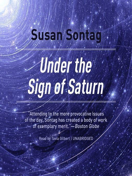 Under the Sign of Saturn