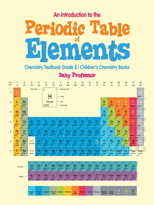 An Introduction to the Periodic Table of Elements --Chemistry Textbook Grade 8--Children's Chemistry Books