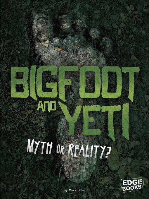 Bigfoot and Yeti