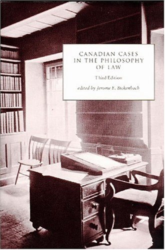 Canadian Cases in the Philosophy of Law