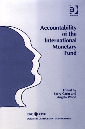 Accountability of the International Monetary Fund.