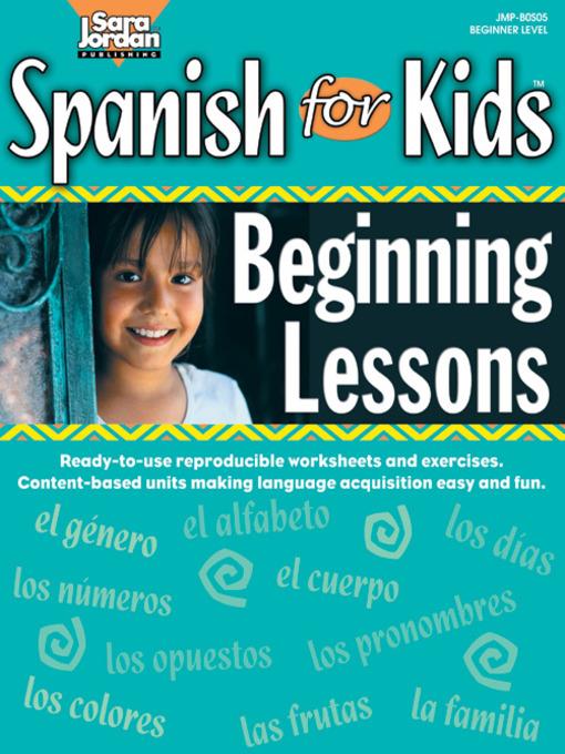 Spanish for Kids: Beginning Lessons