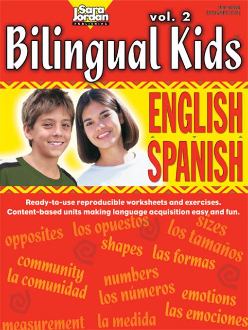 Bilingual Kids: English-Spanish, Volume 2