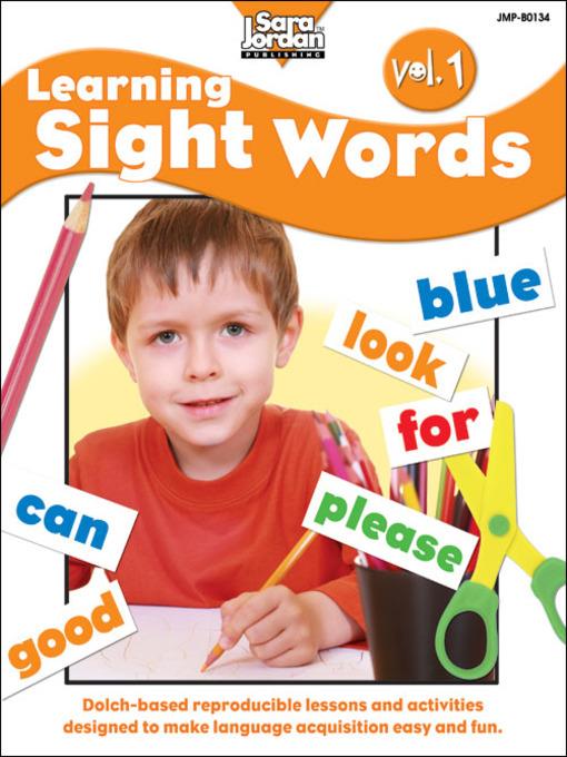 Learning Sight Words, Volume 1