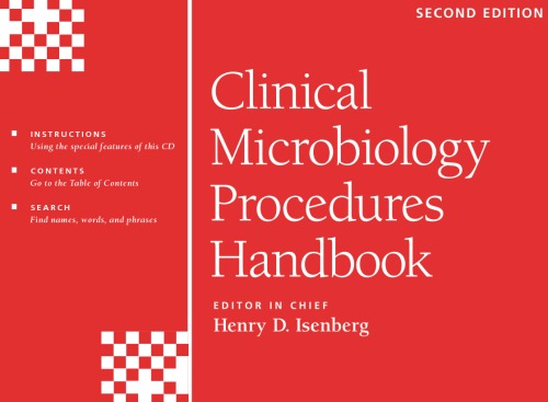 Clinical Microbiology Procedures Handbook 3 Vol Set [Includes 2007 Updates]