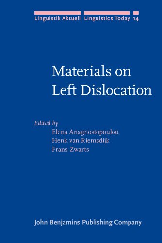 Materials On Left Dislocation