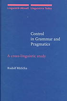 Control in Grammar and Pragmatics