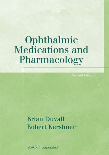 Ophthalmic Medications and Pharmacology