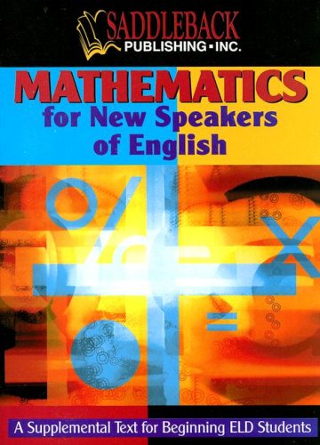 Mathematics for New Speakers of English