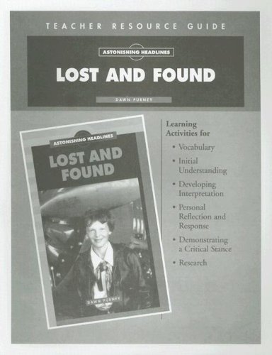 Lost and Found Teacher Resource Guide