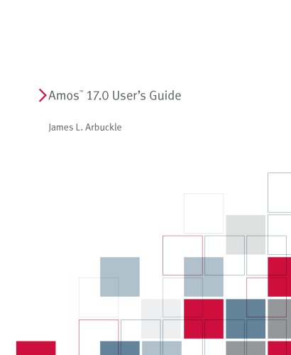 Amos 17.0 user's guide