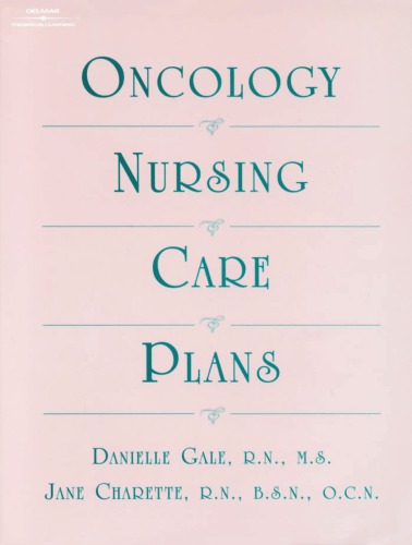 Oncology Nursing Care Plans