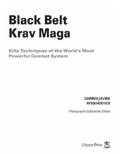 Black Belt Krav Maga